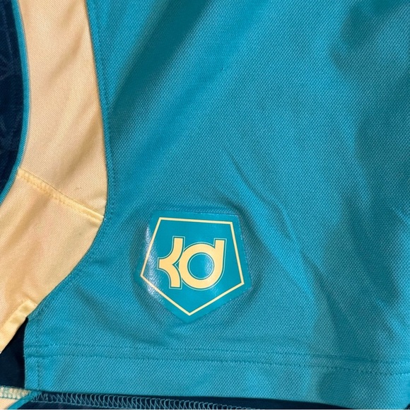 Nike Turquoise and Yellow KD Men’s Size XL - Picture 5 of 5
